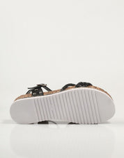 Isteria 24093 sandals in black