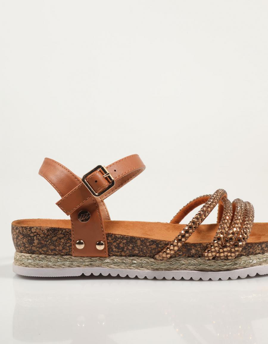 Isteria 24093 sandals in leather color