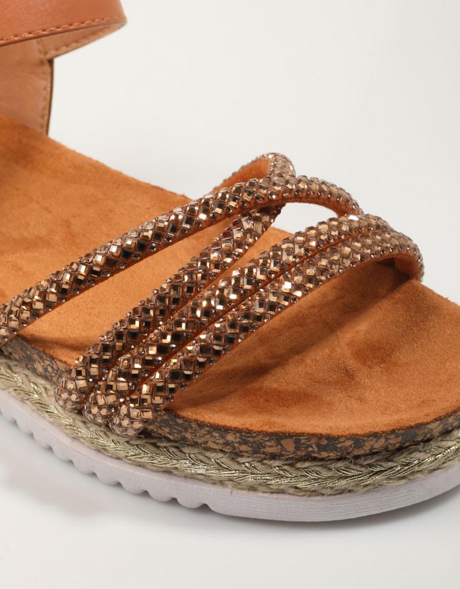 Isteria 24093 sandals in leather color