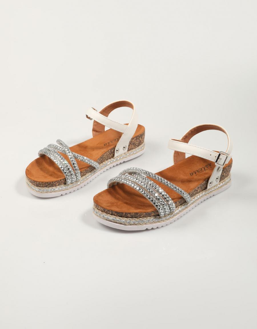 Isteria 24093 Sandalen in Weiß
