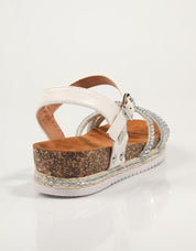 Isteria 24093 Sandalen in Weiß