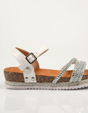 Isteria 24093 Sandalen in Weiß