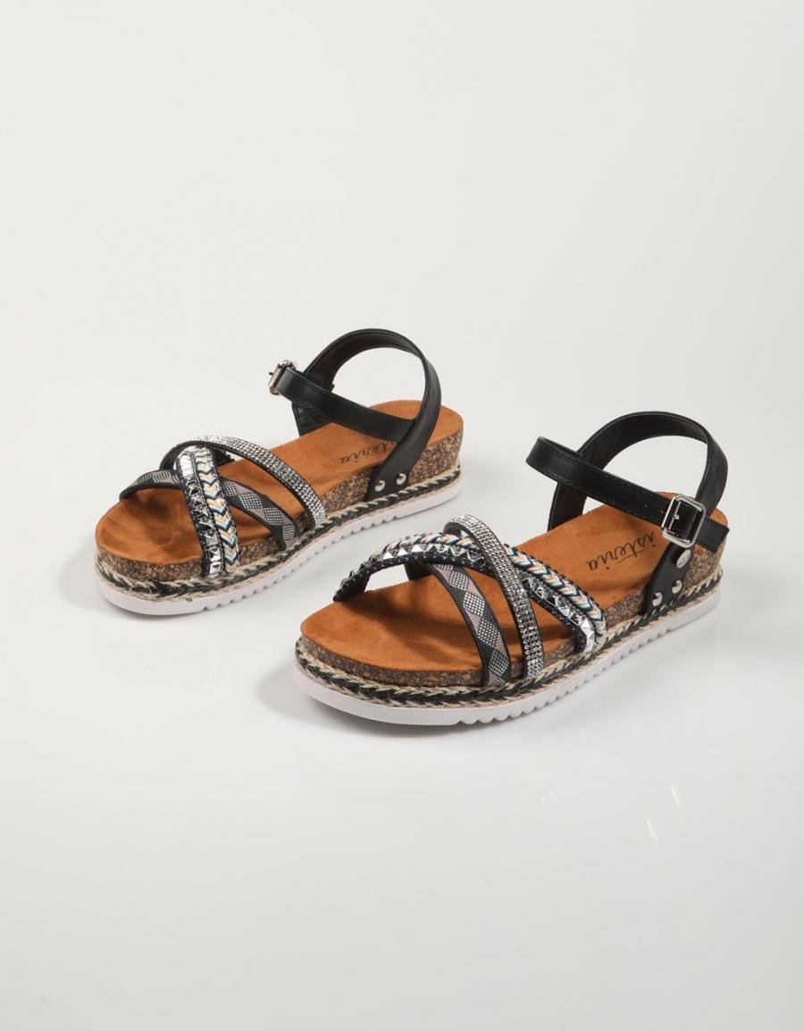 Isteria 24095 Sandalen in Schwarz