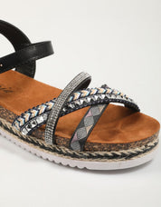 Isteria 24095 Sandalen in Schwarz
