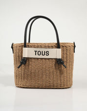 Bag TOUS Scubidou Capazo M in beige color