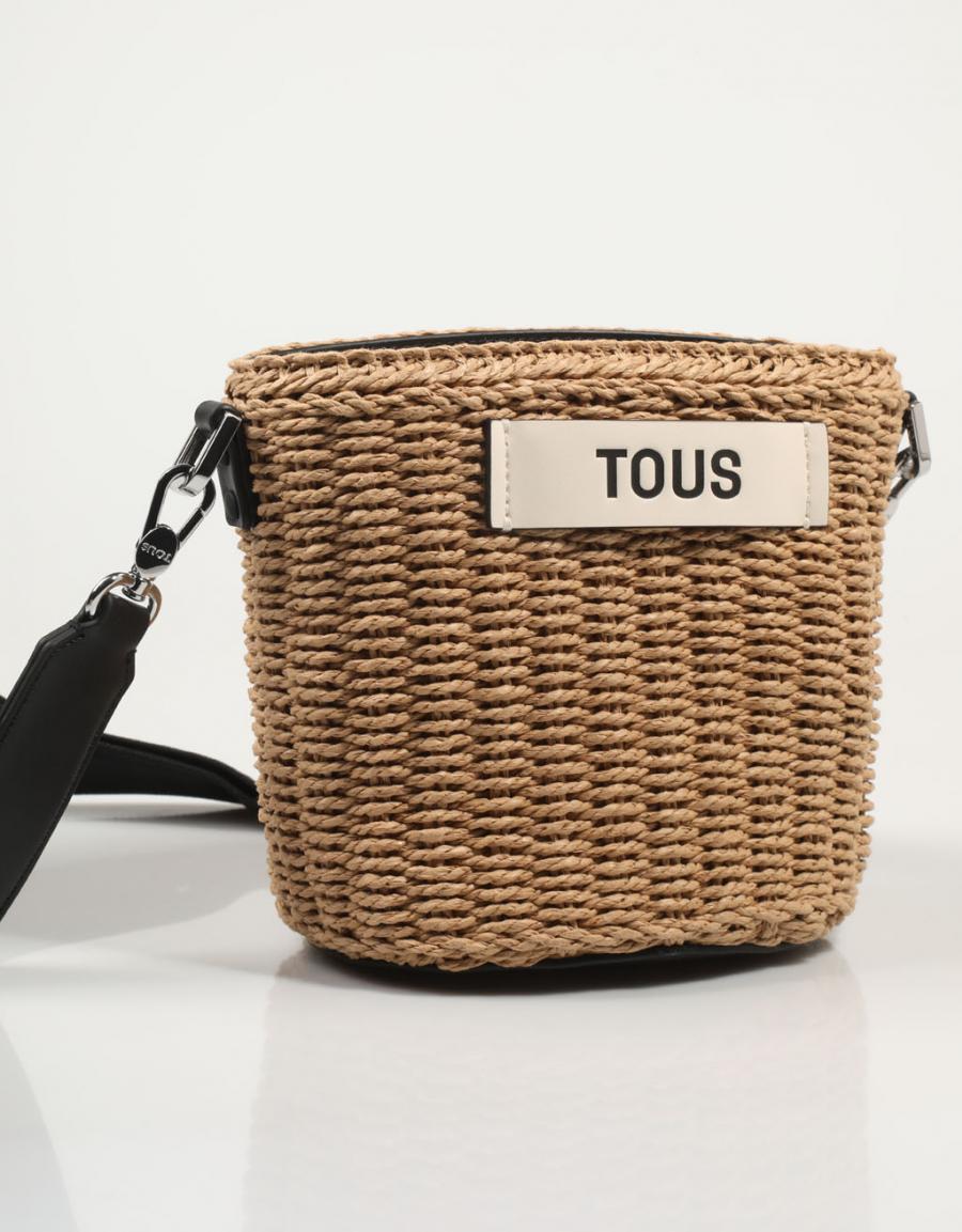 BOLSO TOUS SCOUBIDOU SACA T en color Beige