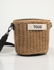 BOLSO TOUS SCOUBIDOU SACA T en color Beige