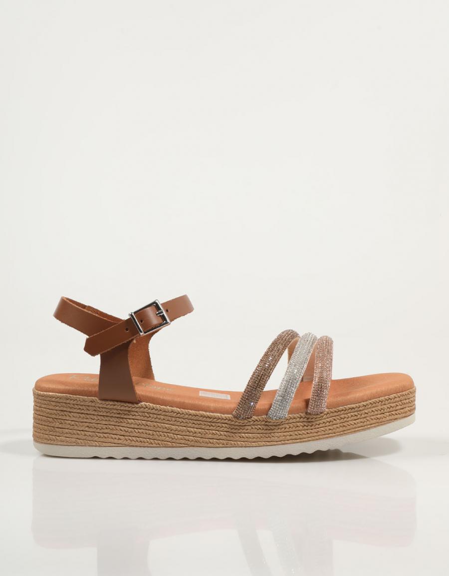SANDALIAS REBECCA HOPE 5434 en color Cuero