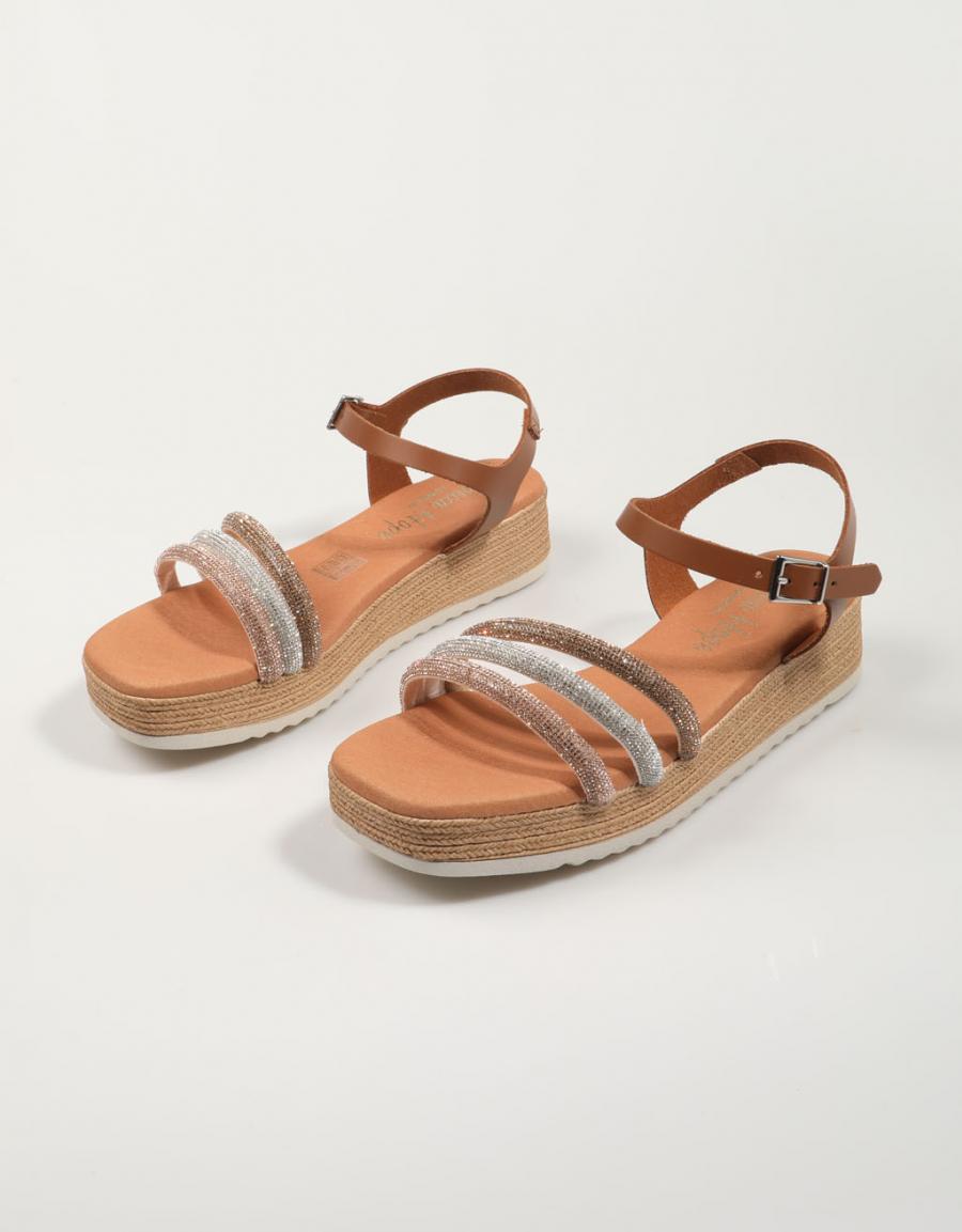 SANDALIAS REBECCA HOPE 5434 en color Cuero