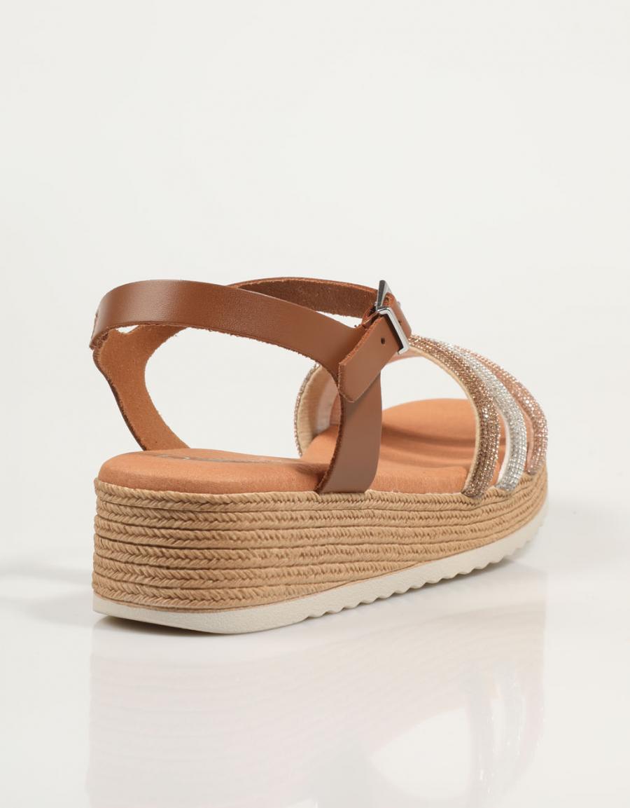Sandals REBECCA HOPE 5434 in leather color