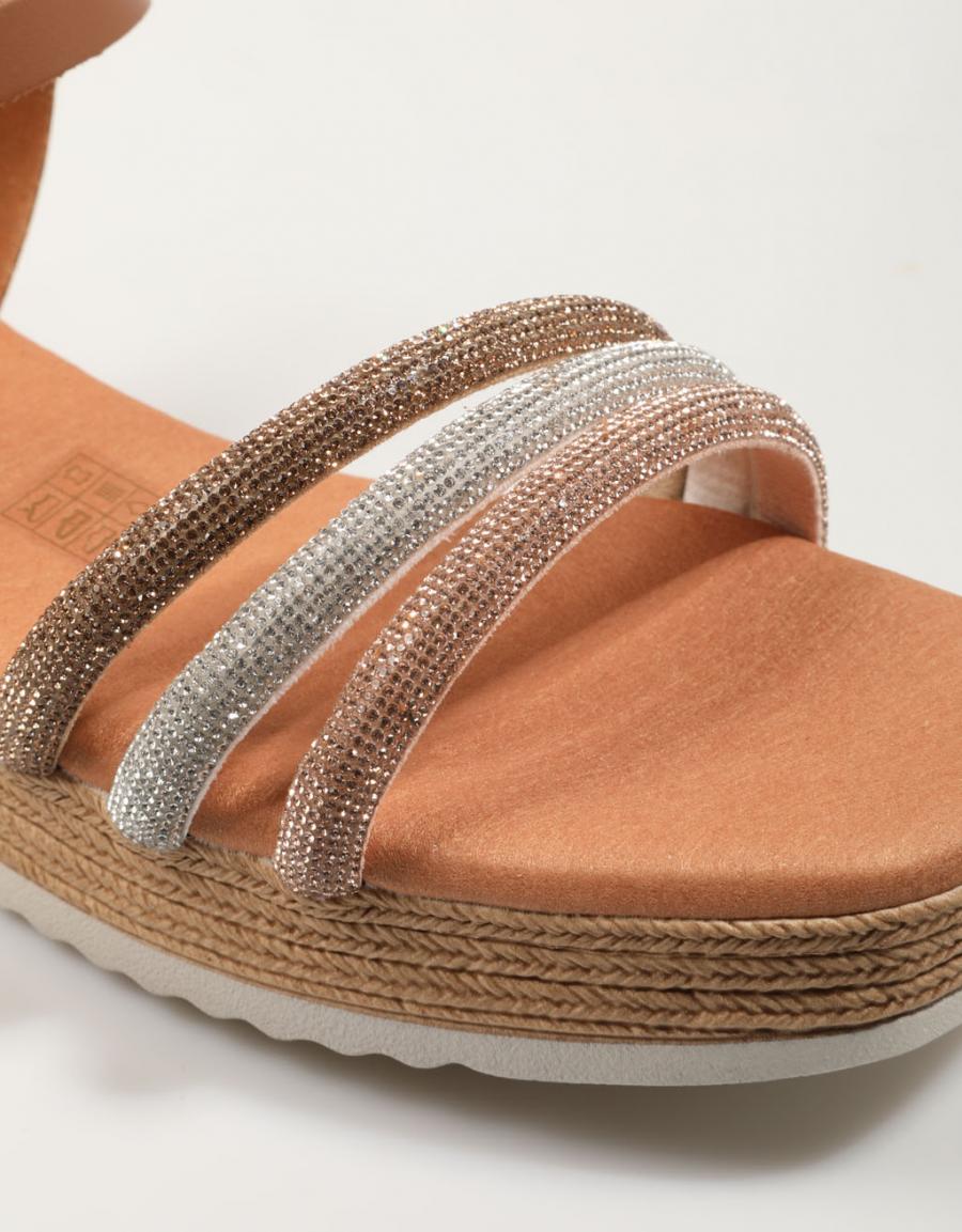 Sandals REBECCA HOPE 5434 in leather color