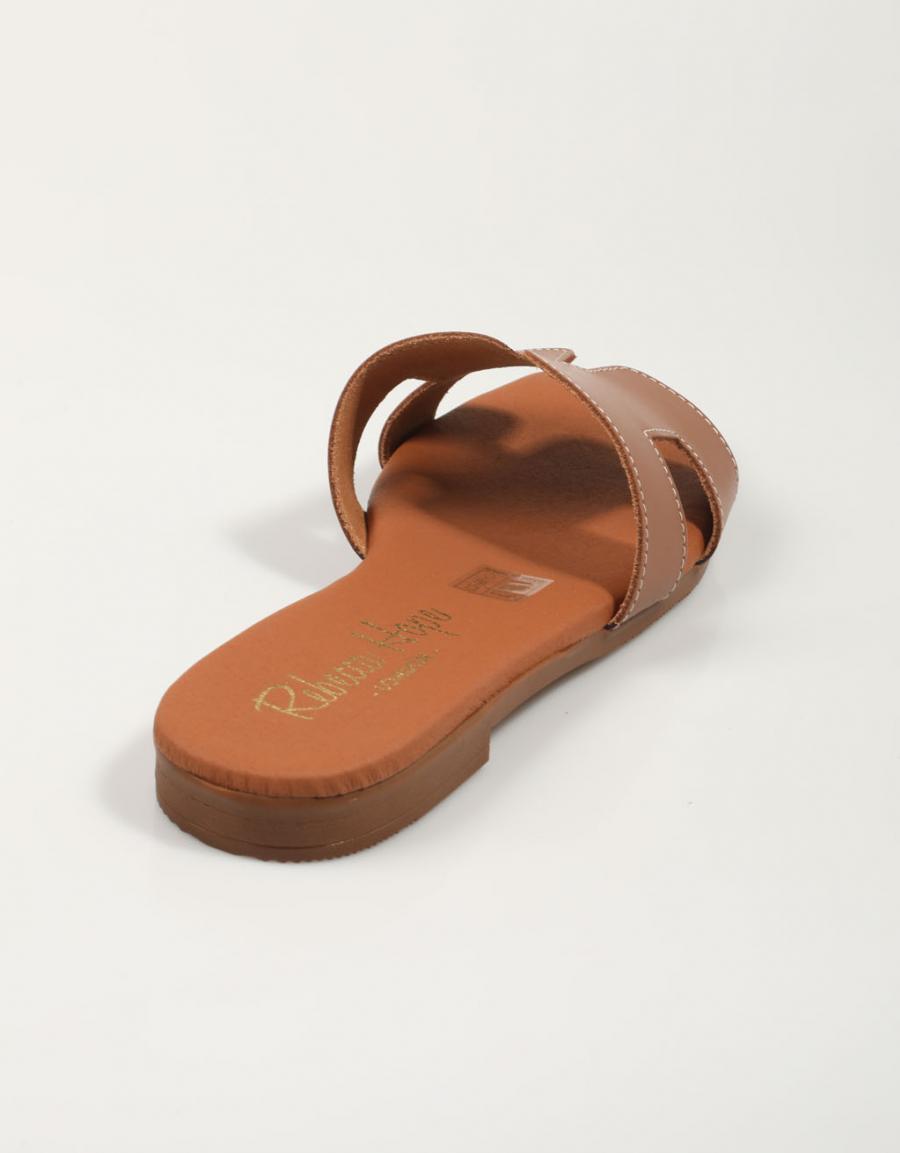 SANDALIAS REBECCA HOPE 5321 en color Cuero
