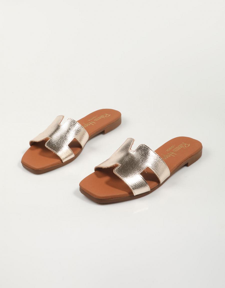SANDALIAS REBECCA HOPE 5321 en color Oro