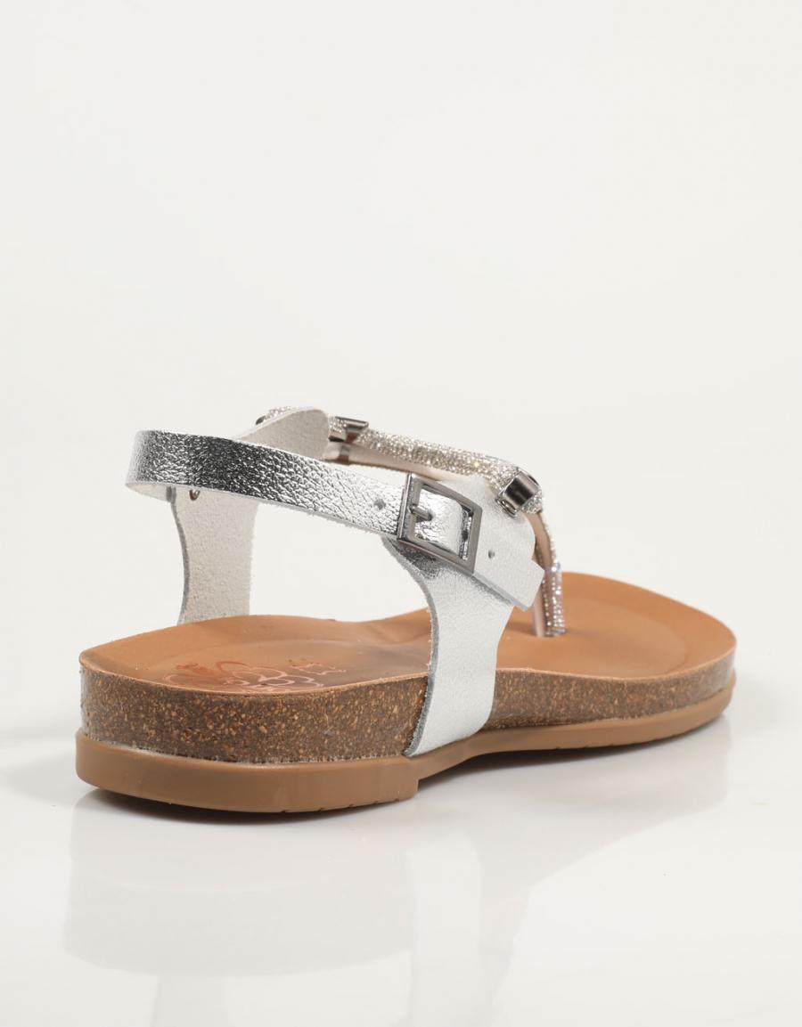 SANDALIAS PORRONET 3020 en color Plata