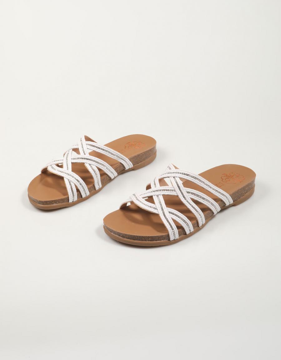 SANDALIAS PORRONET 3017 en color Blanco