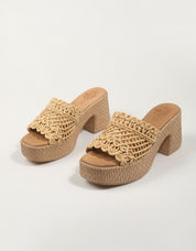 Porronet 3064 sandals in ice color