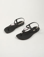 CHANCLAS IPANEMA 83511  CLASS BRIGHT SANDA en color Negro