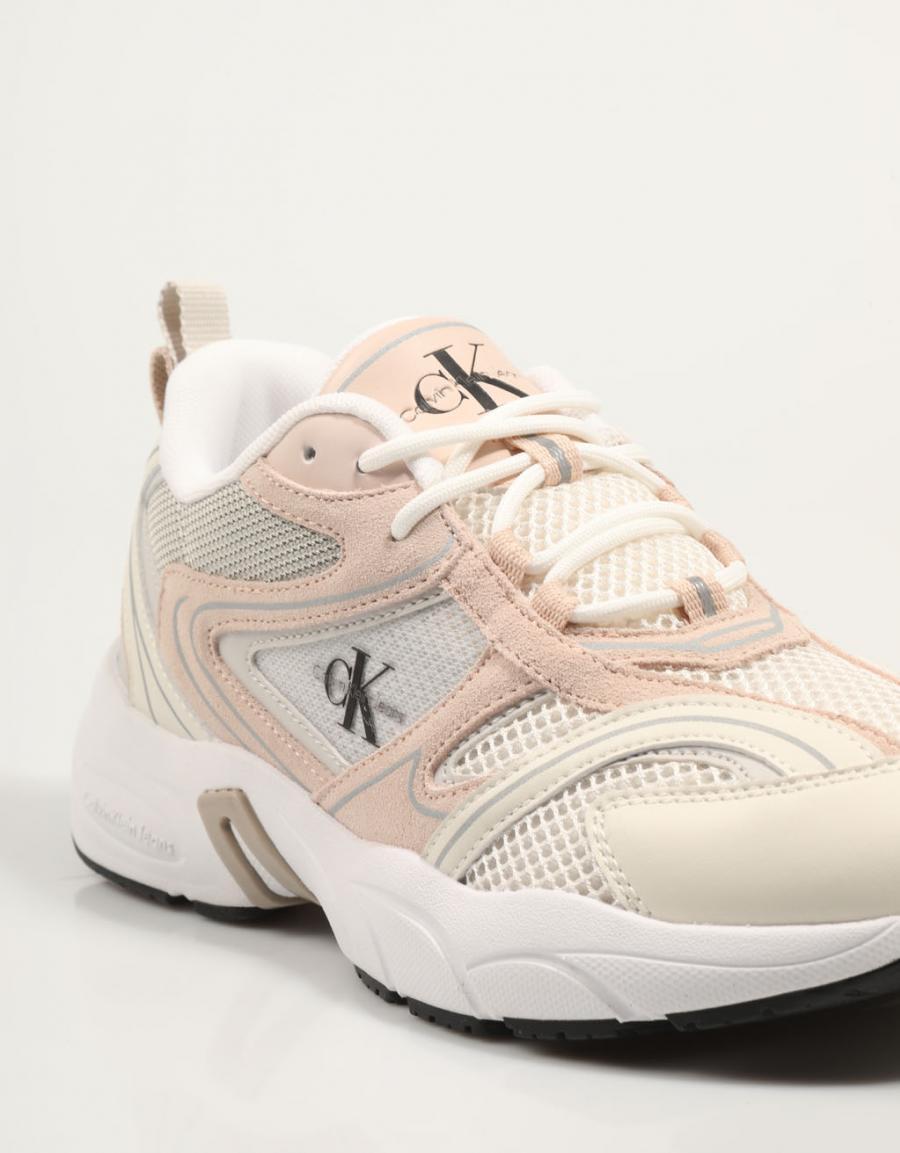 Calvin Klein Retro Tennis Su -meh Wn Sneakers in Beige