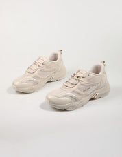 Calvin Klein Retro Tennis Low Lace ML ML MTL em bege