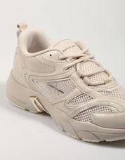 Calvin Klein Retro Tennis Low Lace ML ML MTL em bege