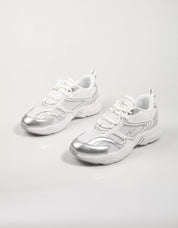 Calvin Klein Retro Tennis Low Lace ML ML Mtl in white