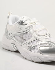 Calvin Klein Retro Tennis Low Lace ML ML Mtl in white