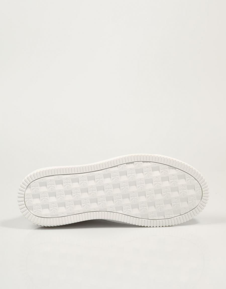 ZAPATILLAS CALVIN KLEIN BOLD PLATF LOW LACE LTH ML MTL en color Blanco