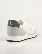 ZAPATILLAS CALVIN KLEIN RETRO RUNNER ICONIC SNK en color Blanco