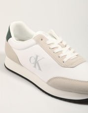 ZAPATILLAS CALVIN KLEIN RETRO RUNNER ICONIC SNK en color Blanco
