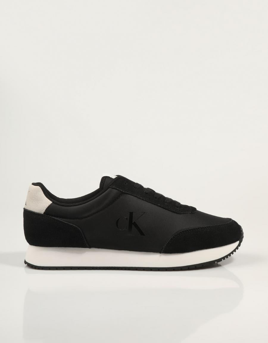 ZAPATILLAS CALVIN KLEIN RETRO RUNNER ICONIC SNK en color Negro