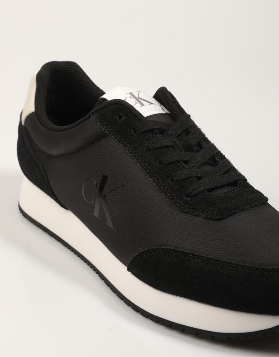 Calvin Klein Retro Runner SNK SNK Sneakers in Schwarz