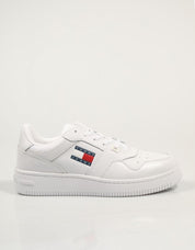 Tommy Hilfiger TJM Basket ESS in Sneaker bianche