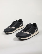 ZAPATILLAS TOMMY HILFIGER RUNNER EVO SEASONAL MIX en color Azul marino