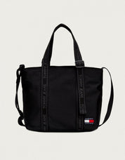 BOLSO TOMMY HILFIGER TJM ESS DAILY MINI TOTE en color Negro