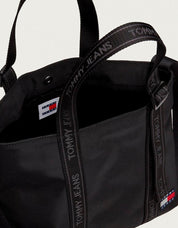 BOLSO TOMMY HILFIGER TJM ESS DAILY MINI TOTE en color Negro