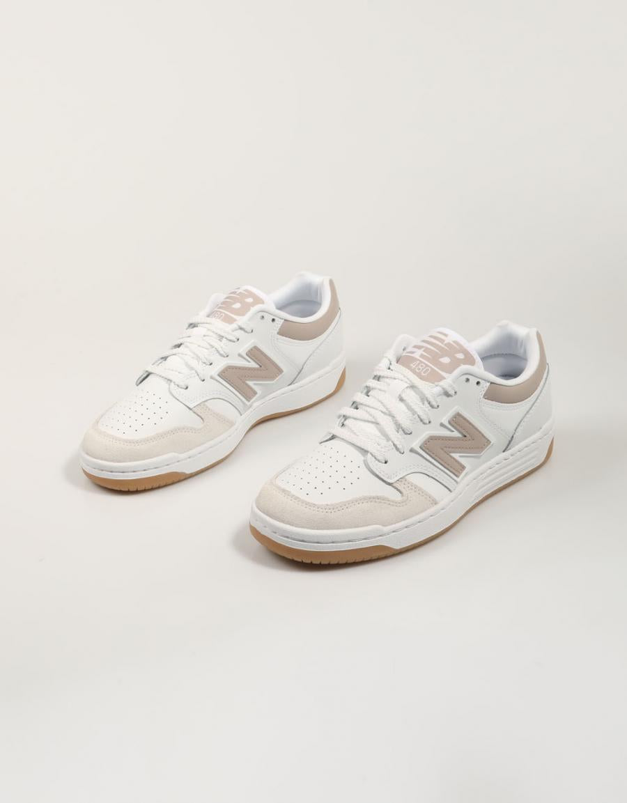 ZAPATILLAS NEW BALANCE BB480 en color Blanco