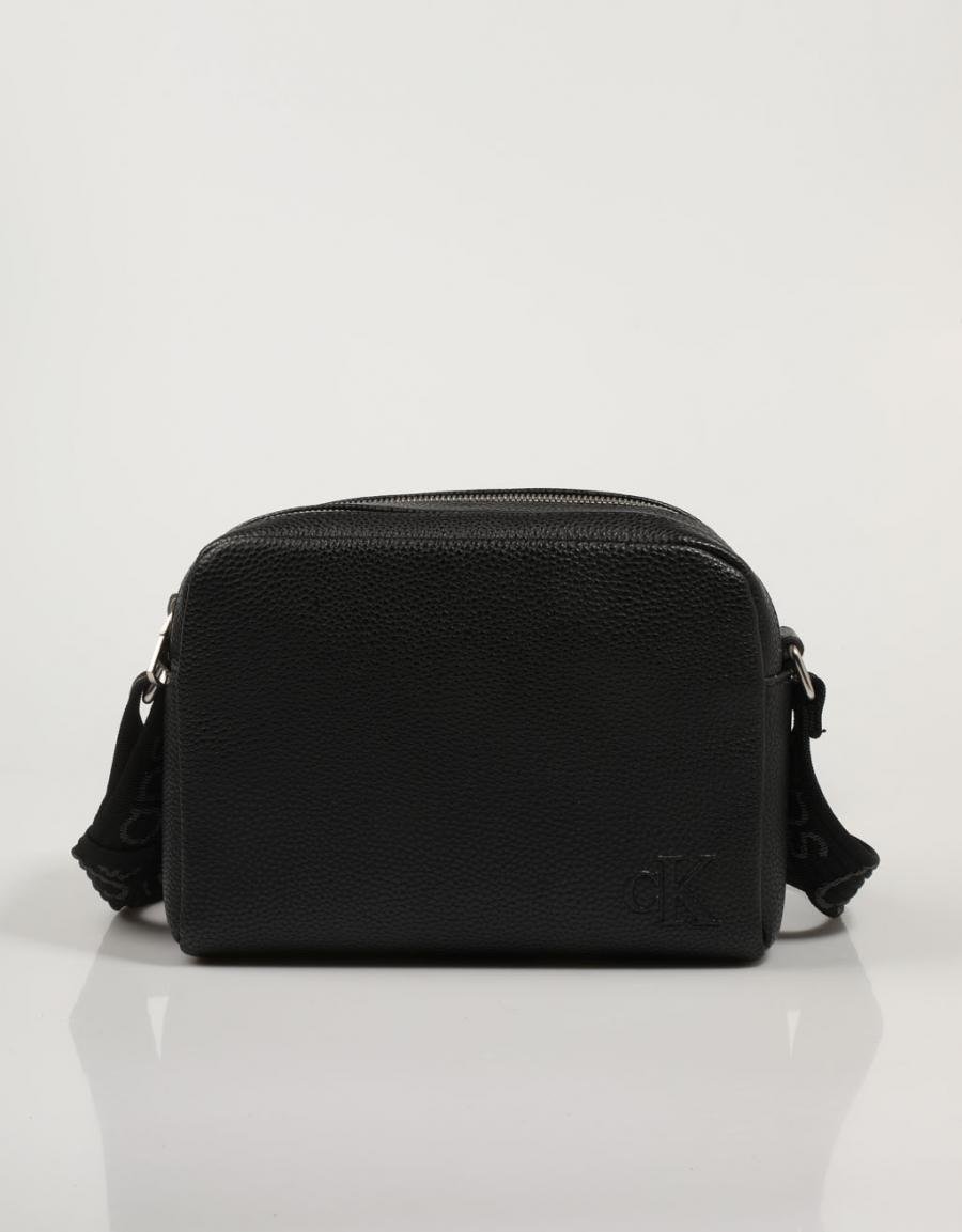 Bolso Calvin Klein Ultralight dblzip camerabag21 pu en couleur nègre