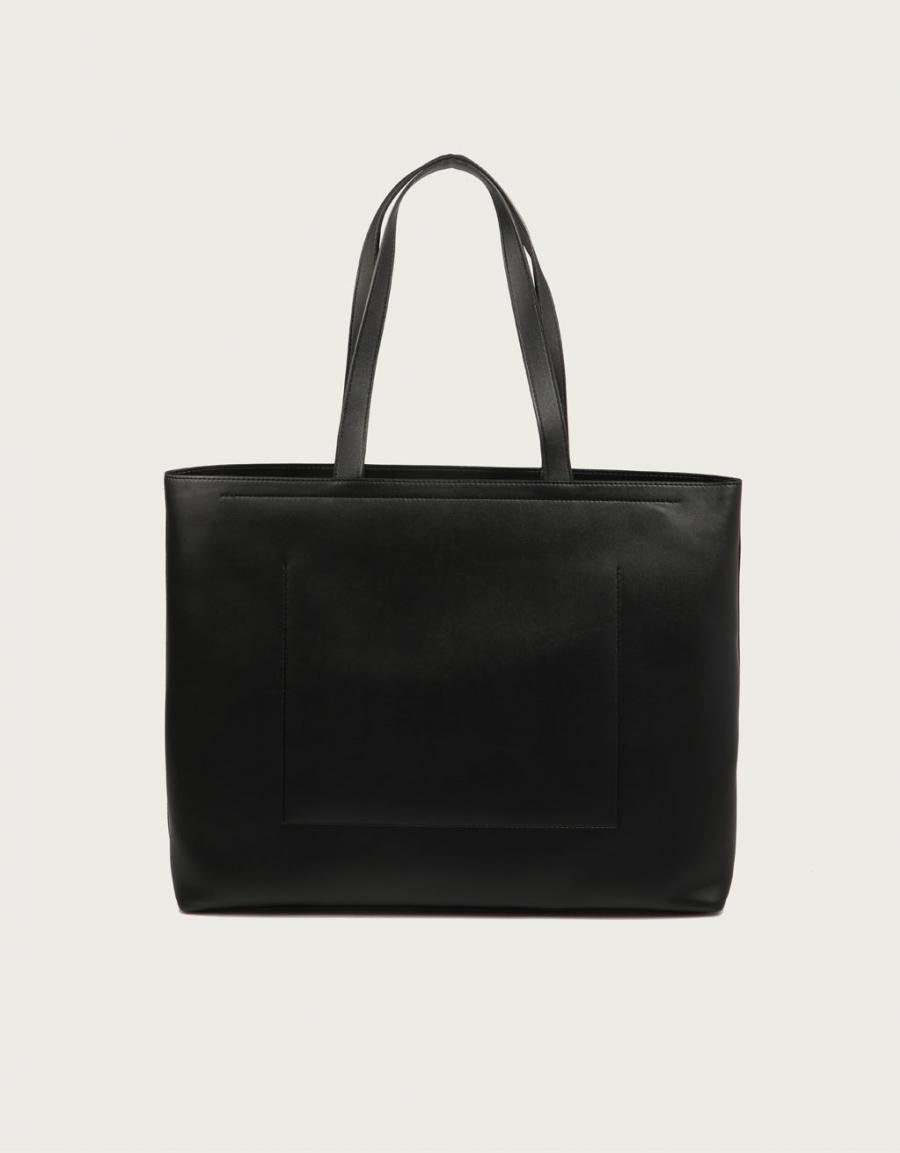 Bolso Calvin Klein sculpté Slim Tote34 mono en couleur nègre