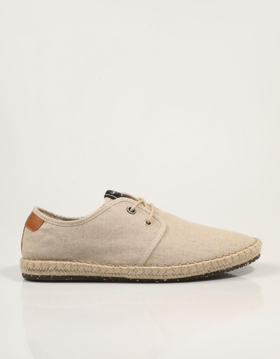 ESPARDEÑAS PEPE JEANS TOURIST CLA en color Beige