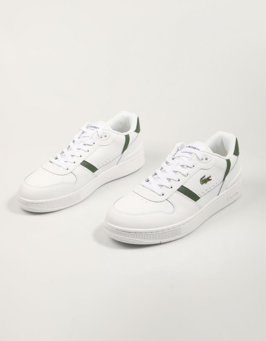 SET T-CLIP LACOSTE 224 2 SMA 48SMA0031 in bianco