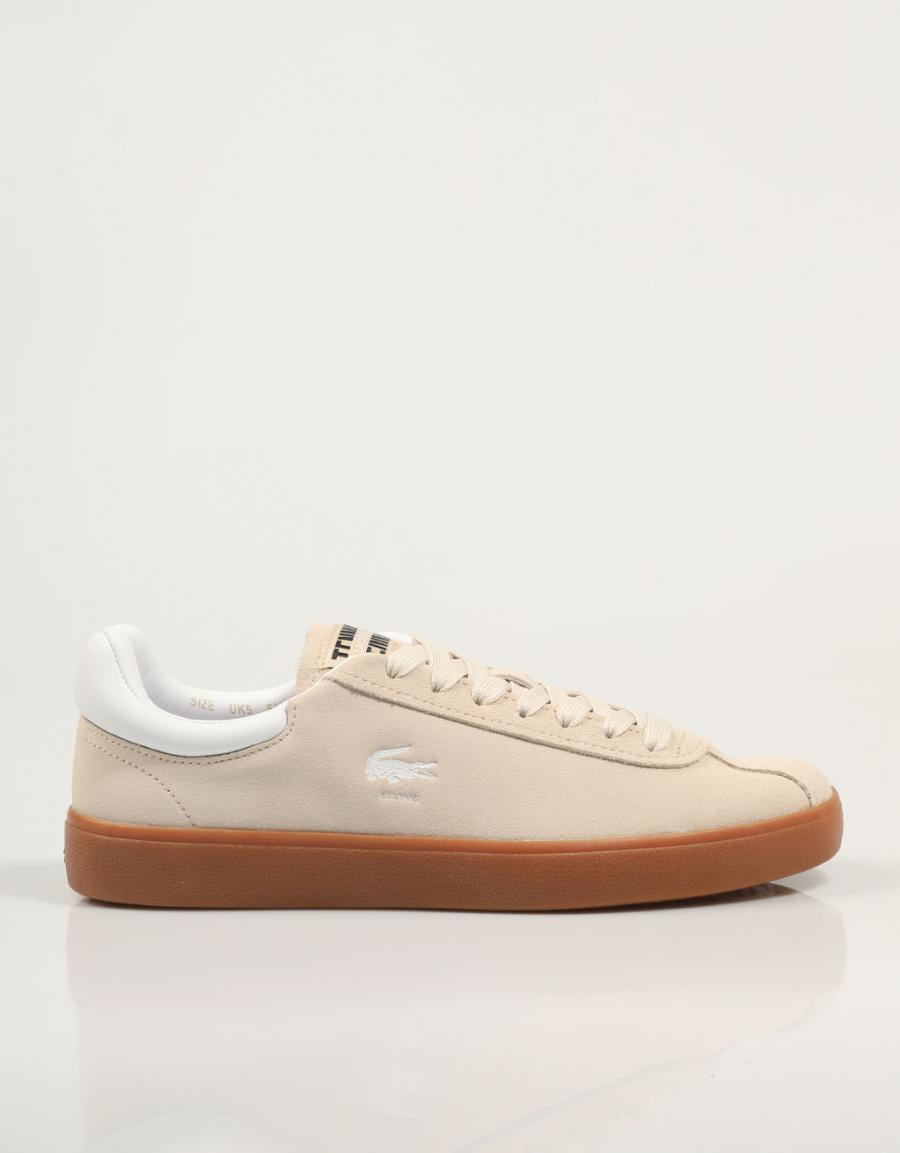ZAPATILLAS LACOSTE BASESHOT en color Beige