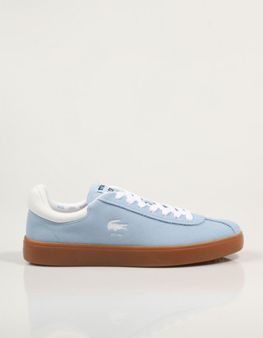 ZAPATILLAS LACOSTE BASESHOT en color Celeste