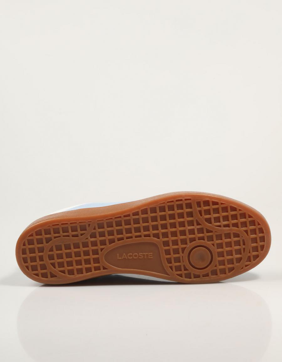 ZAPATILLAS LACOSTE BASESHOT en color Celeste