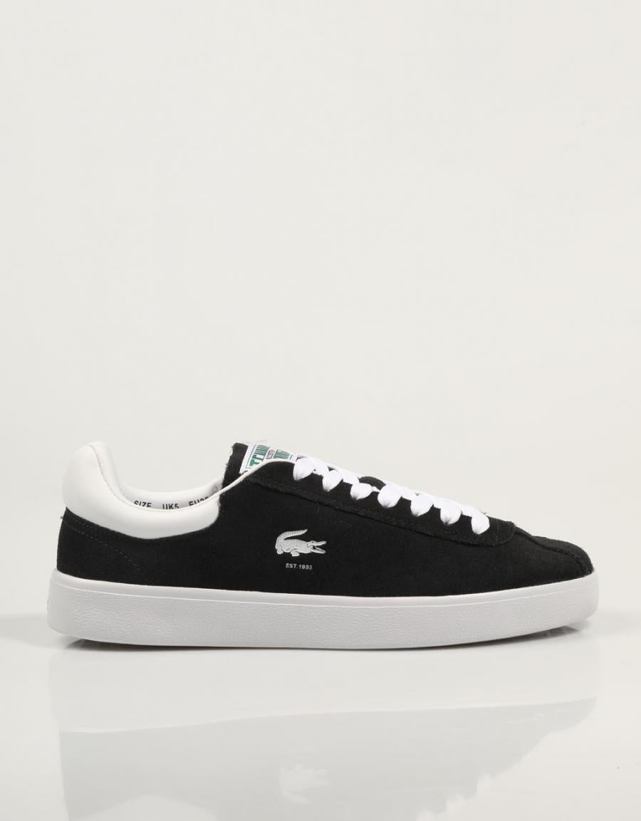 ZAPATILLAS LACOSTE BASESHOT en color Negro