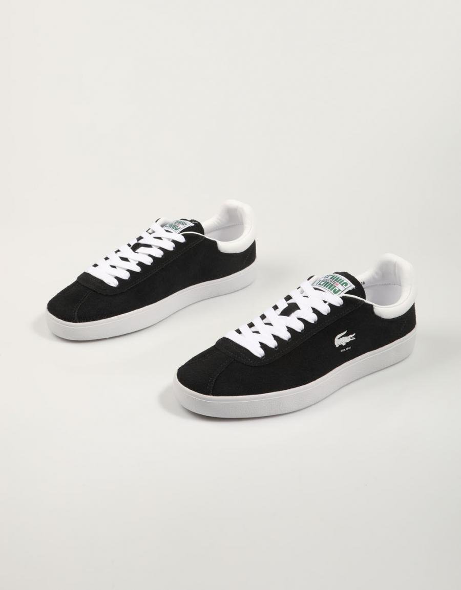 ZAPATILLAS LACOSTE BASESHOT en color Negro