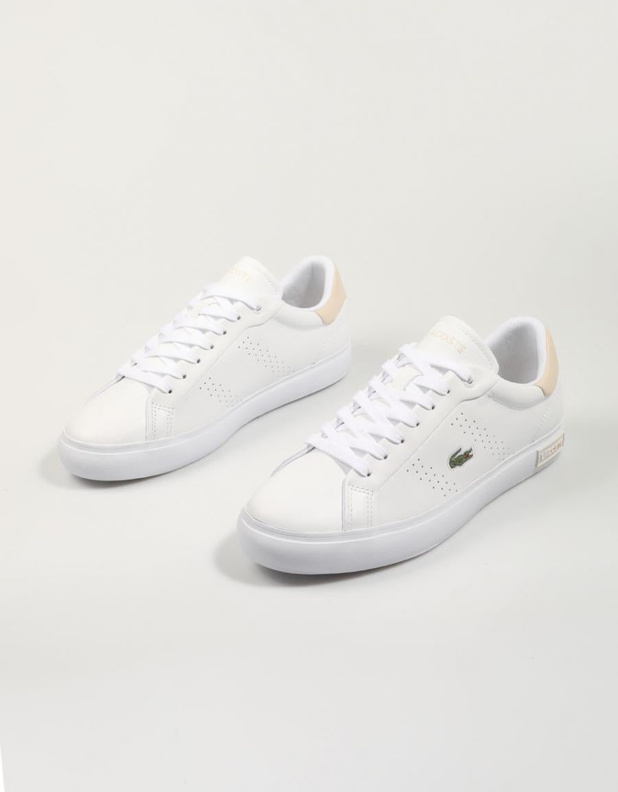 ZAPATILLAS LACOSTE POWERCOURT 2.0 2242 SFA 48SFA000 en color Blanco
