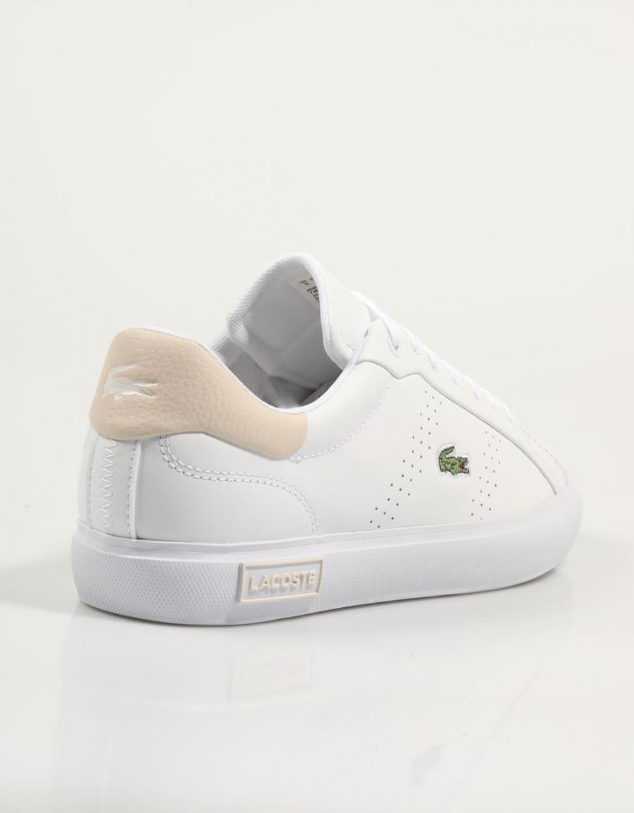 ZAPATILLAS LACOSTE POWERCOURT 2.0 2242 SFA 48SFA000 en color Blanco