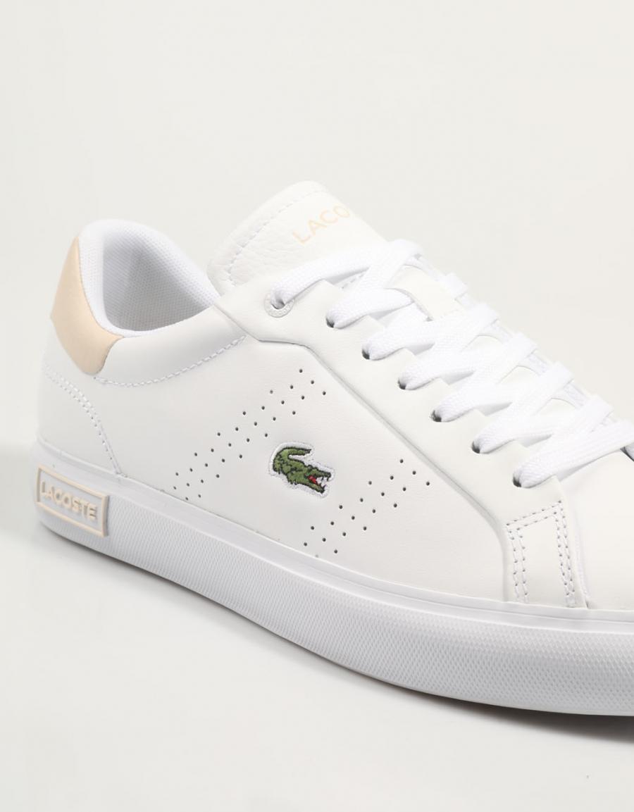 ZAPATILLAS LACOSTE POWERCOURT 2.0 2242 SFA 48SFA000 en color Blanco