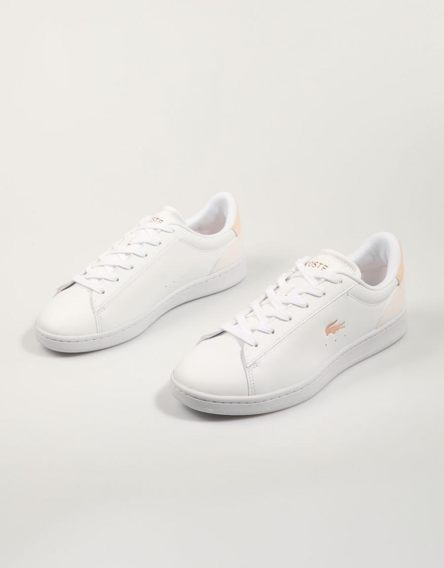 ZAPATILLAS LACOSTE CARNABY SET 224 2 SUJ 48SUJ0002 en color Blanco