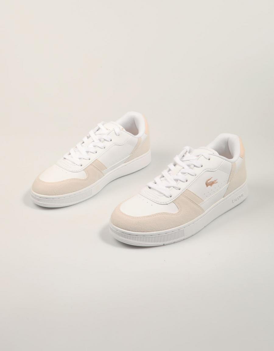 ZAPATILLAS LACOSTE T CLIP SET en color Blanco
